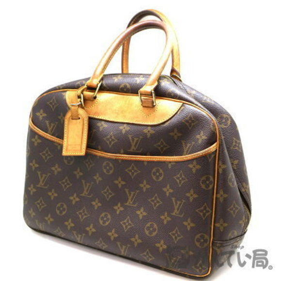 Louis Vuitton Bowling Vanity Monogram Canvas Handbag Brown - Picture 1 of 6